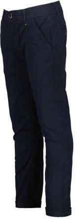 VINGINO regular fit broek Torino donkerblauw Jongens Katoen Effen 140 - Foto 2