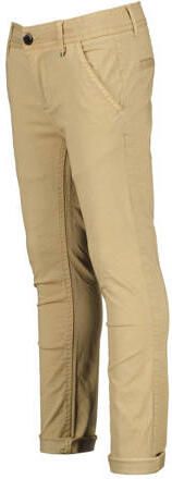 VINGINO regular fit broek Torino lichtbruin Jongens Katoen Effen 128