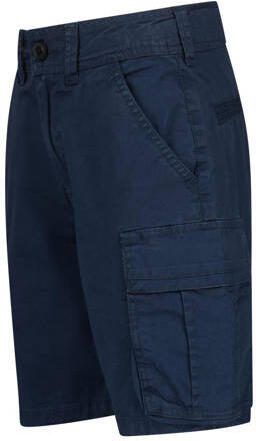 VINGINO regular fit cargo short Riof donkerblauw Korte broek Jongens Stretchkatoen 140 - Foto 2