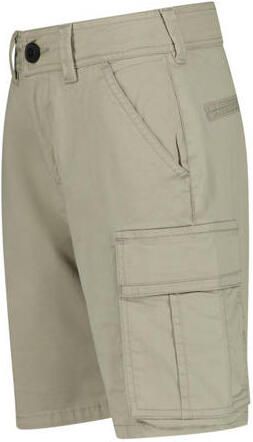 VINGINO regular fit cargo short Riof zachtgroen Korte broek Jongens Stretchkatoen 128