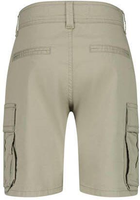 VINGINO regular fit cargo short Riof zachtgroen Korte broek Jongens Stretchkatoen 128 - Foto 2