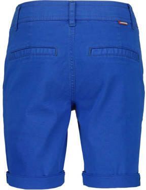 VINGINO regular fit chino short Taormina hardblauw Korte broek Jongens Stretchkatoen 104 - Foto 2