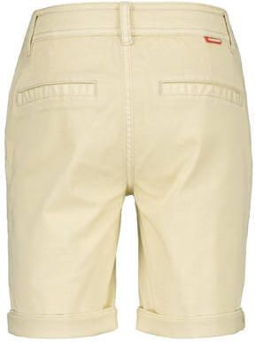 VINGINO regular fit chino short Taormina ivoorwit Korte broek Jongens Stretchkatoen 176