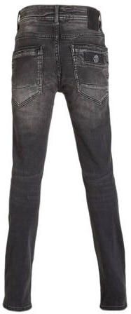 VINGINO regular fit jeans Amintore black vintage Grijs Jongens Stretchdenim 104 - Foto 4