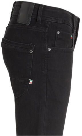 VINGINO regular fit jeans Baggio Basic black denim Zwart Jongens Katoen 104