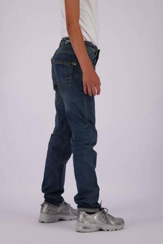 VINGINO regular fit jeans Baggio tinted mid blue Blauw Jongens Stretchdenim 116