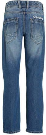 VINGINO regular fit jeans Baggio Vintage met slijtage blue vintage Blauw Jongens Denim 140 - Foto 5
