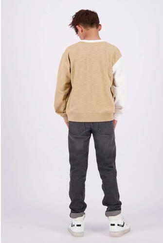 VINGINO regular fit jeans dark grey vintage Grijs Jongens Denim Effen 134 - Foto 2