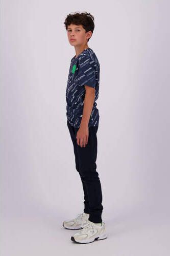 VINGINO regular fit joggingbroek Soccer diep donkerblauw Jongens Sweat 176 - Foto 2