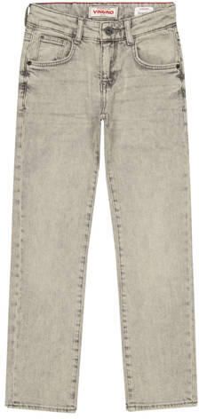 Vingino regular waist regular fit jeans grey denim Grijs Effen