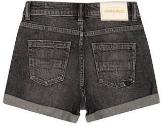 Vingino regular waist short grey denim Korte broek Grijs Effen - Foto 2
