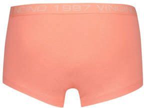 VINGINO short Sunny set van 3 neonroze rood Slip Oranje Meisjes Stretchkatoen 110 116 - Foto 2