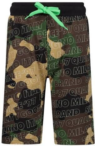 VINGINO shortama WALBERTO donkerblauw army Jongens Katoen Ronde hals All over print 110-116 - Foto 3