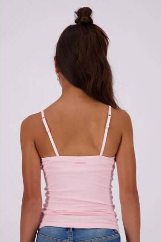VINGINO singlet set van 2 lichtroze Hemd Meisjes Stretchkatoen Ronde hals 158 164 - Foto 2