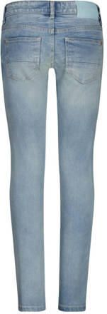 VINGINO skinny jeans Alice light indigo Blauw Meisjes Stretchdenim Effen 134
