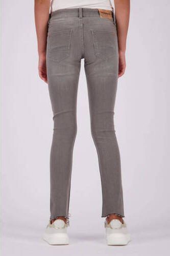 VINGINO skinny jeans Amia light grey Grijs Meisjes Katoen Effen 152 - Foto 3