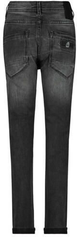 VINGINO skinny jeans AMINTORE grey vintage Grijs Jongens Stretchdenim Effen 128 - Foto 2