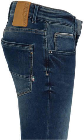 VINGINO skinny jeans Amos deep dark Blauw Jongens Stretchdenim Effen 104 - Foto 6