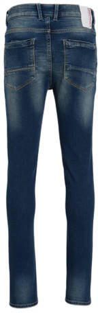 VINGINO skinny jeans Amos mid blue wash Blauw Jongens Stretchdenim Effen 104 - Foto 3