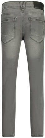 VINGINO skinny jeans APACHE dark grey vintage Grijs Jongens Stretchdenim 104 - Foto 5