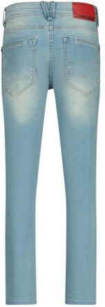 VINGINO skinny jeans APACHE light vintage Blauw Jongens Stretchdenim Effen 122 - Foto 8