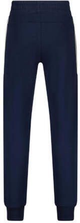 VINGINO skinny joggingbroek Slock met tekst donkerblauw Jongens Katoen 104 - Foto 1
