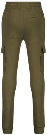 VINGINO skinny joggingbroek Socket mosgroen Jongens Katoen Effen 104 - Foto 1