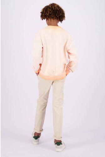 VINGINO slim fit broek Seth beige Jongens Katoen Effen 128 - Foto 2