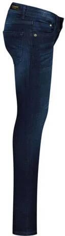 VINGINO slim fit jeans Bernice deep dark Blauw Meisjes Stretchdenim Effen 128 - Foto 2