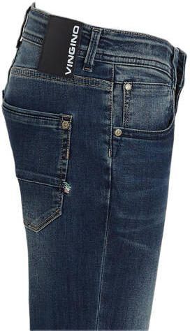 VINGINO slim fit jeans Danny cruziale blue Blauw Jongens Stretchdenim 110 - Foto 3