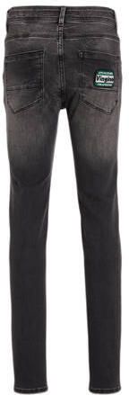 VINGINO slim fit jeans Diego black Zwart Jongens Denim Effen 104 - Foto 5