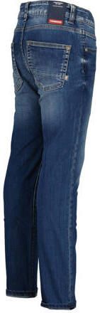 VINGINO slim fit jeans Diego cruziale blue Blauw Jongens Denim Effen 116