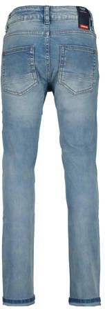 VINGINO slim fit jeans Diego old vintage Blauw Jongens Denim Effen 140 - Foto 5