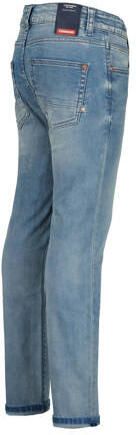VINGINO slim fit jeans Diego old vintage Blauw Jongens Denim Effen 140 - Foto 4
