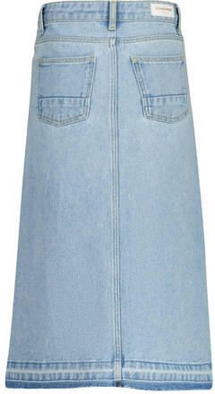 VINGINO spijkerrok Doris light bleach Blauw Meisjes Denim Effen 176