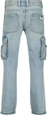 VINGINO straight fit jeans Peppe light indigo Blauw Jongens Katoen Effen 164 - Foto 3