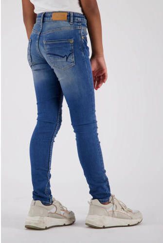 VINGINO super skinny jeans BETTINE blue vintage Blauw Meisjes Stretchdenim 140 - Foto 3