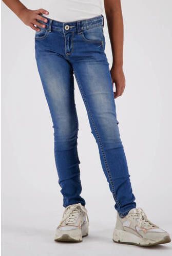 VINGINO super skinny jeans BETTINE blue vintage Blauw Meisjes Stretchdenim 140 - Foto 4