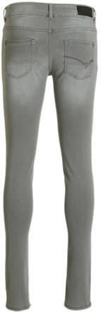 VINGINO super skinny jeans BETTINE light grey Grijs Meisjes Stretchdenim 116 - Foto 5