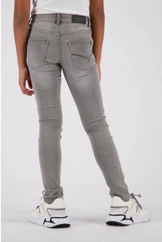 VINGINO super skinny jeans BETTINE light grey Grijs Meisjes Stretchdenim 116 - Foto 3