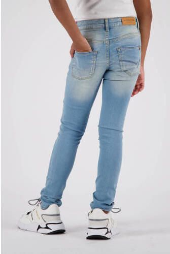 VINGINO super skinny jeans BETTINE light vintage Blauw Meisjes Stretchdenim 164 - Foto 6