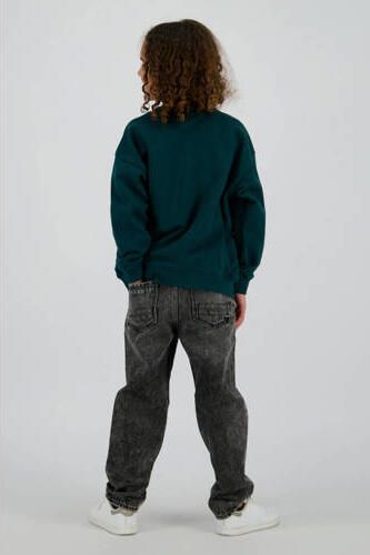 Vingino sweater donkergroen Tekst | Sweater van - Foto 2