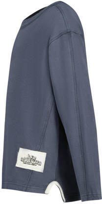 VINGINO sweater Jumper blauwgrijs Effen 140 | Sweater van - Foto 3
