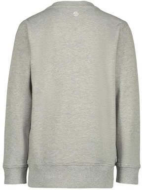 VINGINO sweater met logo grijs melange Logo 104 | Sweater van - Foto 2
