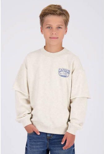 Vingino sweater met print ecru Printopdruk - Foto 4