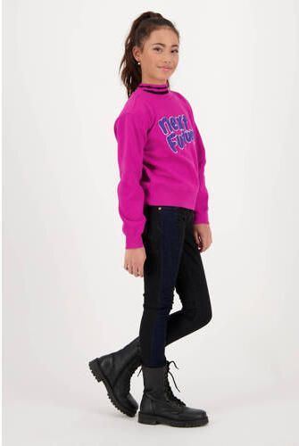 VINGINO sweater Nendaly met printopdruk roze Printopdruk 116 - Foto 6
