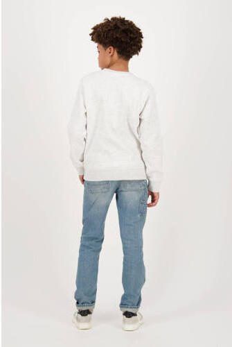 VINGINO sweater NEREO wit Effen 116 | Sweater van - Foto 2