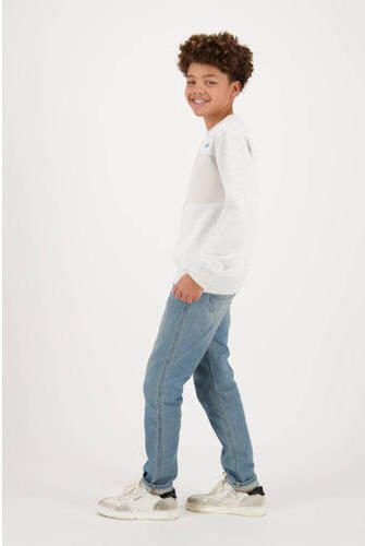 VINGINO sweater NEREO wit Effen 116 | Sweater van - Foto 3