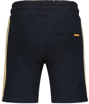 VINGINO sweatshort donkerblauw geel Korte broek Jongens Katoen Meerkleurig 128 - Foto 3