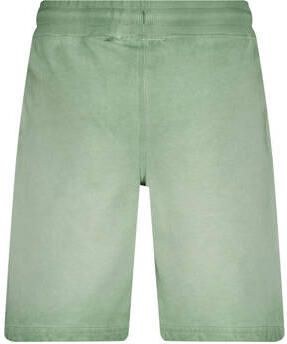 VINGINO sweatshort Rados met printopdruk olijfgroen oranje Korte broek Jongens Katoen 116